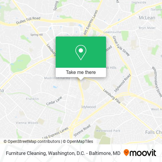 Furniture Cleaning map