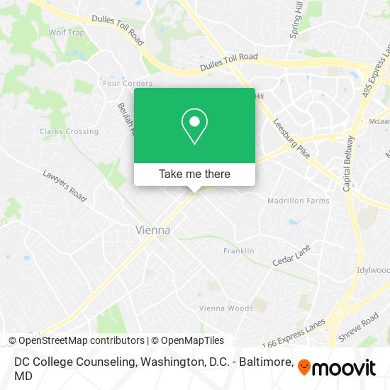 DC College Counseling map