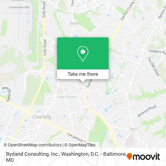 Bydand Consulting, Inc. map