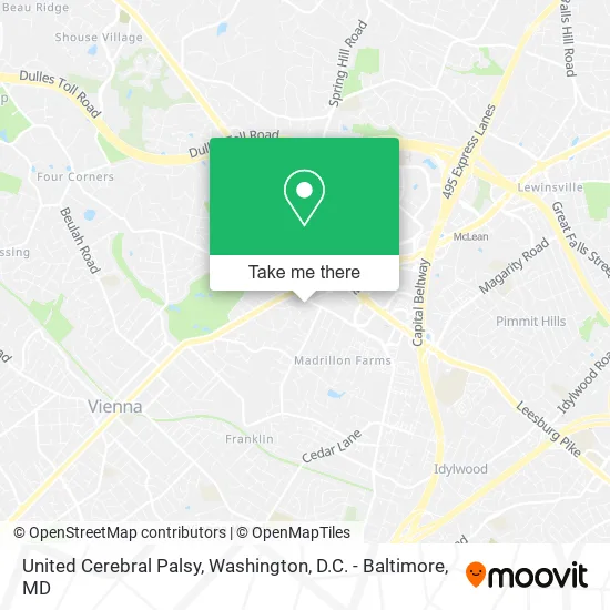 Mapa de United Cerebral Palsy