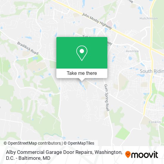 Alby Commercial Garage Door Repairs map