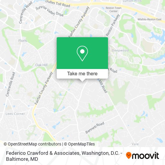 Federico Crawford & Associates map