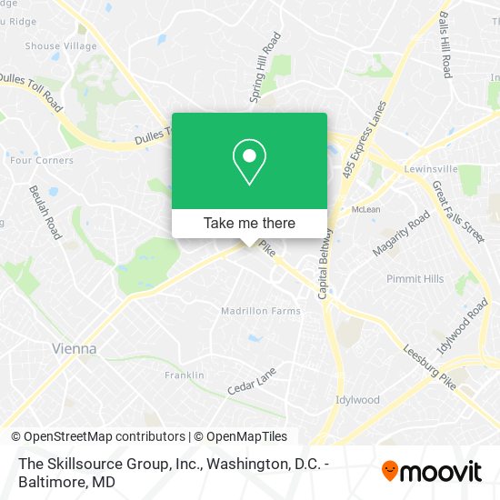 Mapa de The Skillsource Group, Inc.