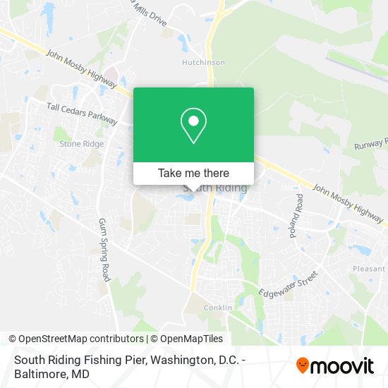 Mapa de South Riding Fishing Pier