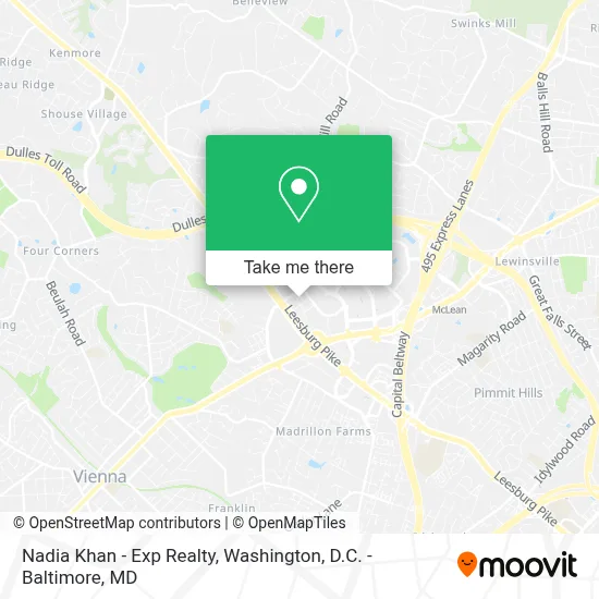 Nadia Khan - Exp Realty map