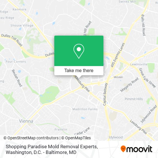 Mapa de Shopping Paradise Mold Removal Experts