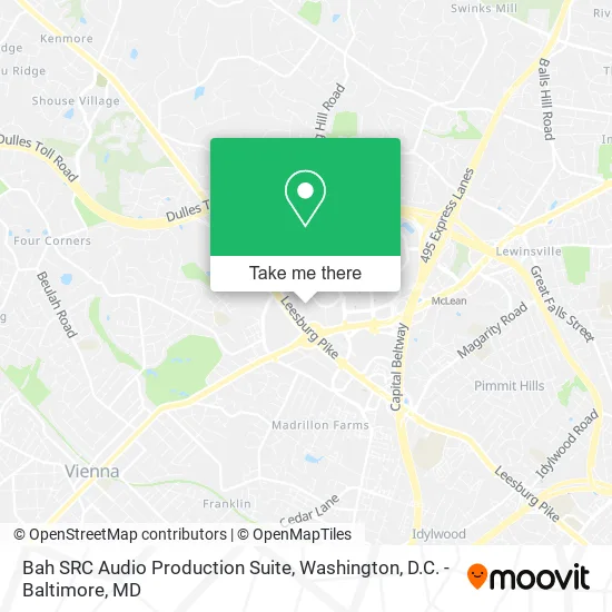 Bah SRC Audio Production Suite map