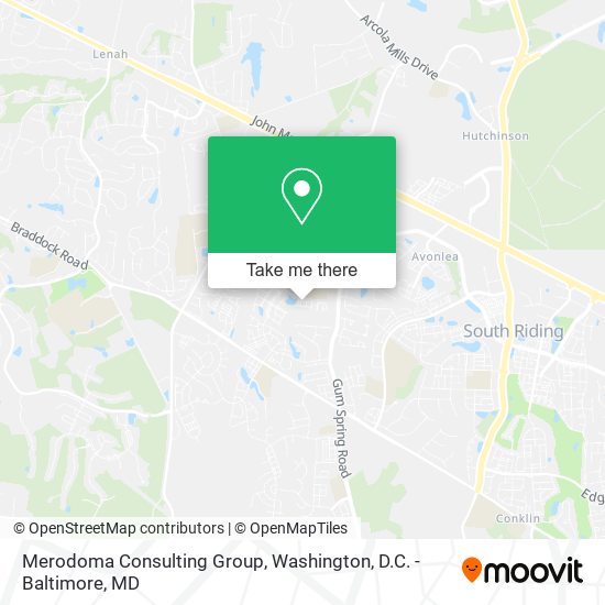 Merodoma Consulting Group map