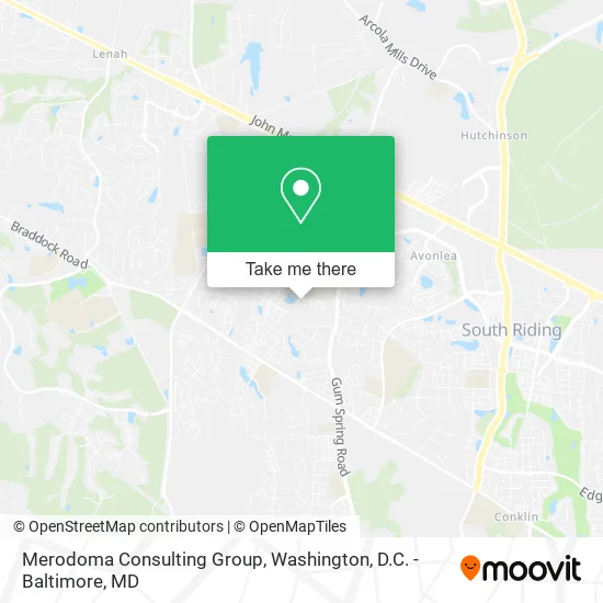 Merodoma Consulting Group map