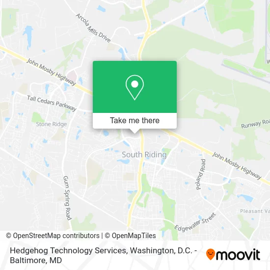 Hedgehog Technology Services map