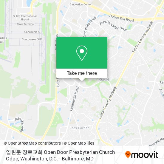 열린문 장로교회 Open Door Presbyterian Church Odpc map