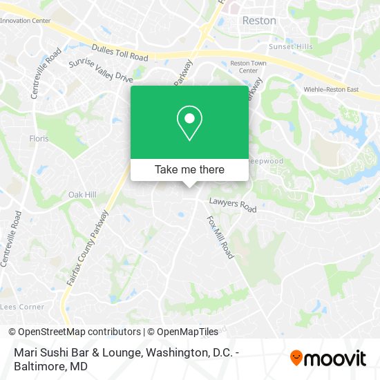 Mari Sushi Bar & Lounge map