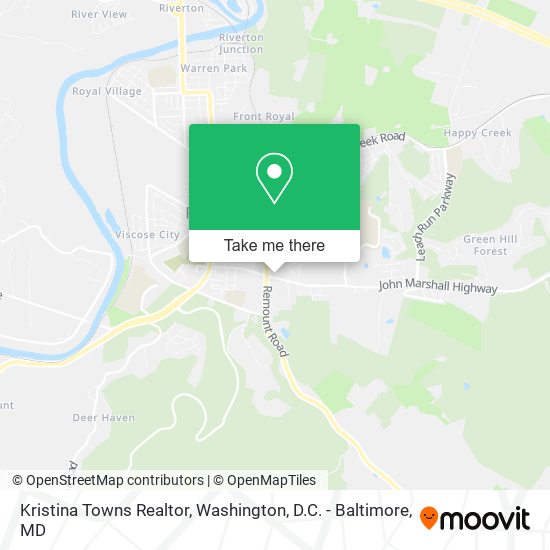 Mapa de Kristina Towns Realtor