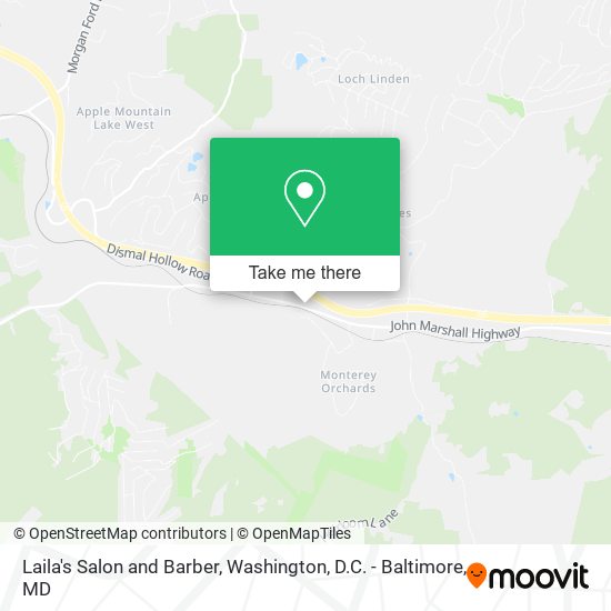 Laila's Salon and Barber map