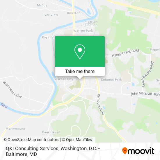 Mapa de Q&I Consulting Services
