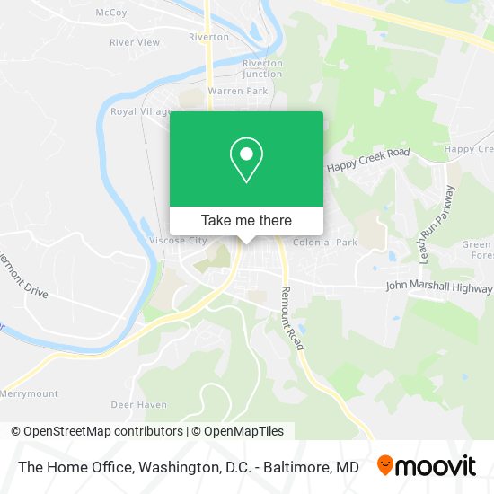 The Home Office map