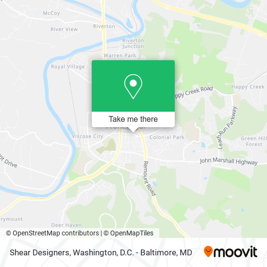 Shear Designers map