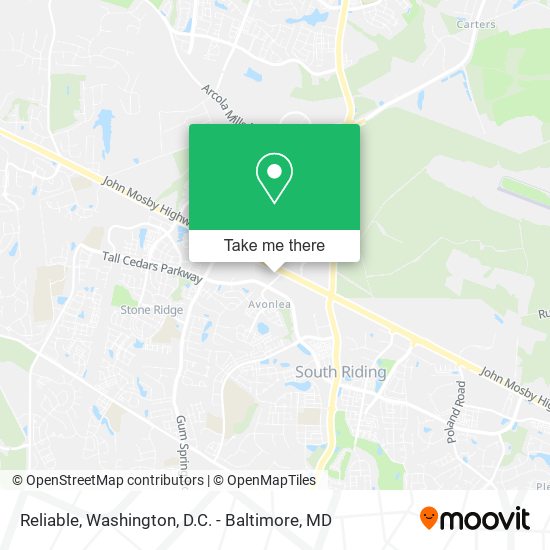 Reliable map