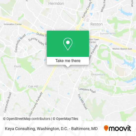 Mapa de Keya Consulting