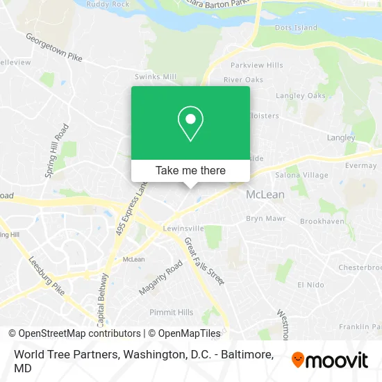 World Tree Partners map