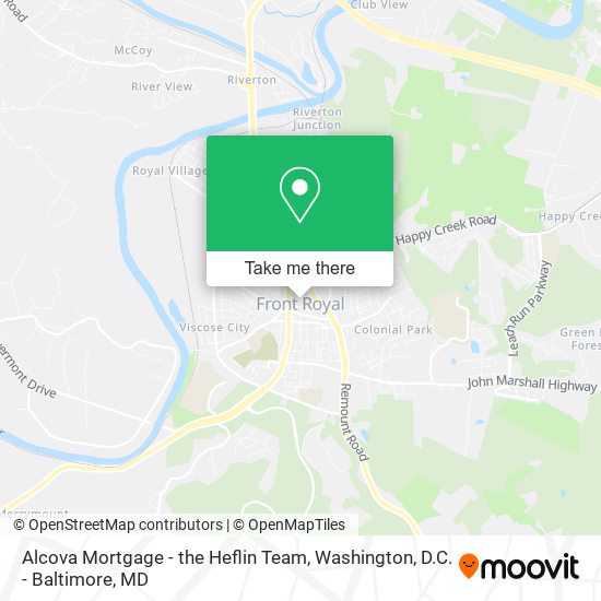 Alcova Mortgage - the Heflin Team map