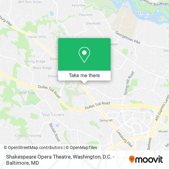 Shakespeare Opera Theatre map