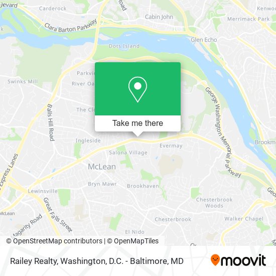 Railey Realty map