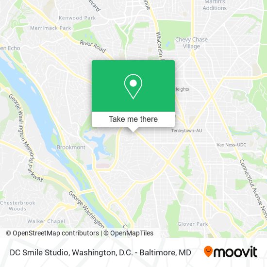 DC Smile Studio map