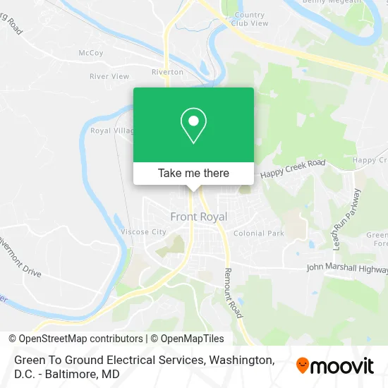 Green To Ground Electrical Services map