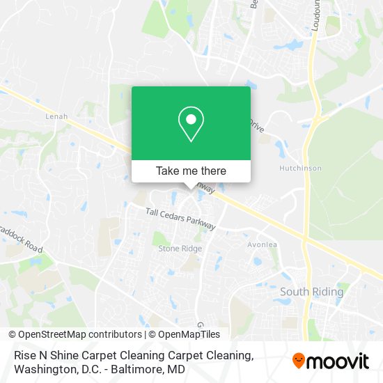 Mapa de Rise N Shine Carpet Cleaning Carpet Cleaning