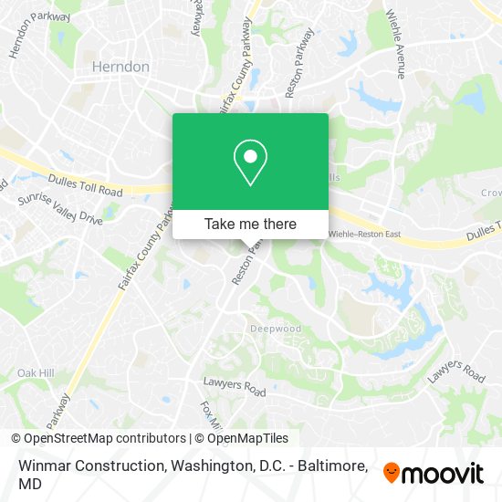 Mapa de Winmar Construction