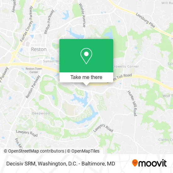 Mapa de Decisiv SRM