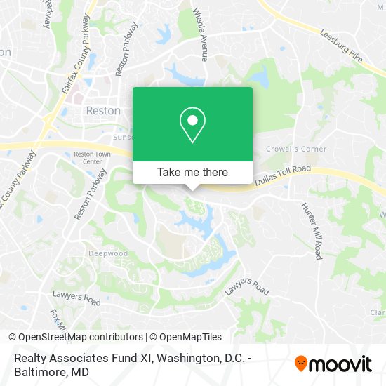Mapa de Realty Associates Fund XI