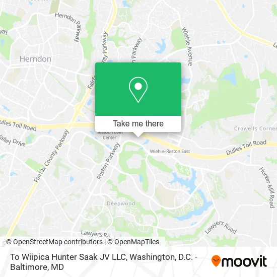 To Wiipica Hunter Saak JV LLC map