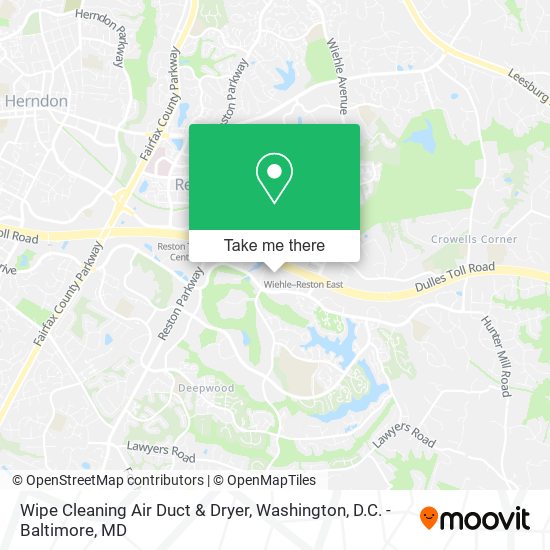 Wipe Cleaning Air Duct & Dryer map