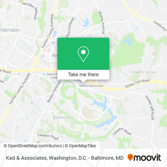 Mapa de Ked & Associates