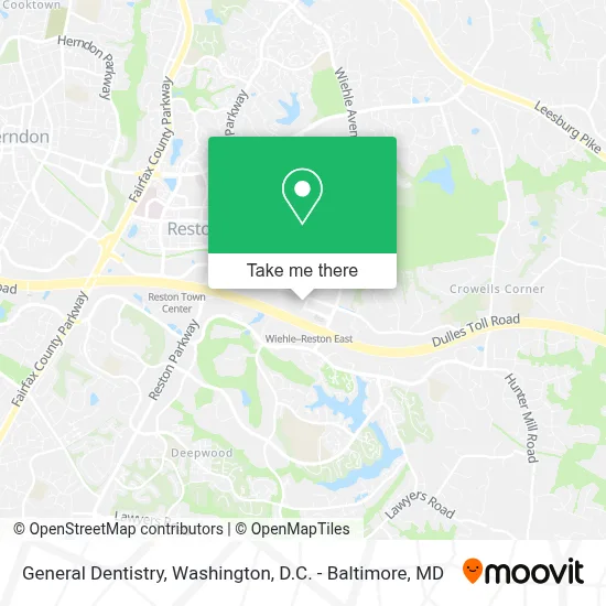 General Dentistry map