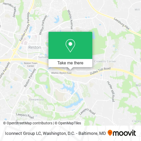 Mapa de Iconnect Group LC
