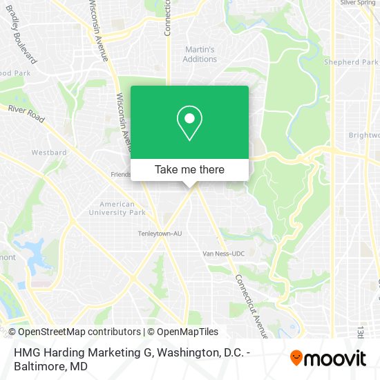 HMG Harding Marketing G map