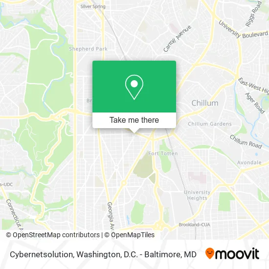 Mapa de Cybernetsolution