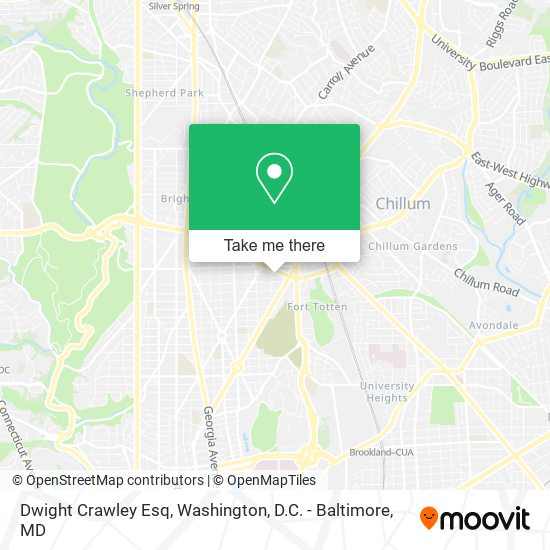 Dwight Crawley Esq map
