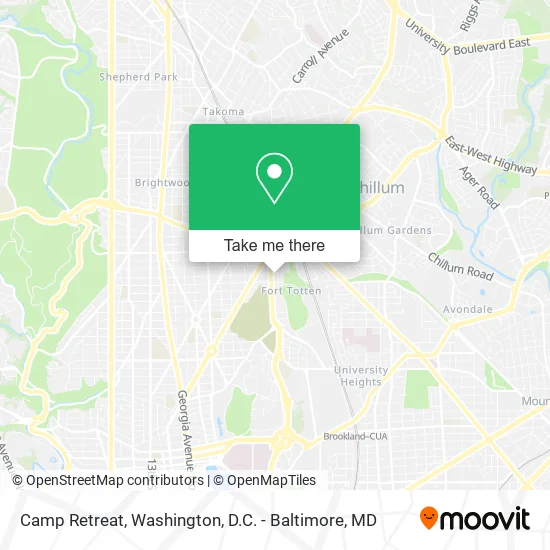 Mapa de Camp Retreat