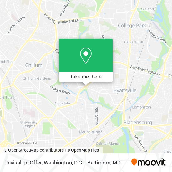 Invisalign Offer map