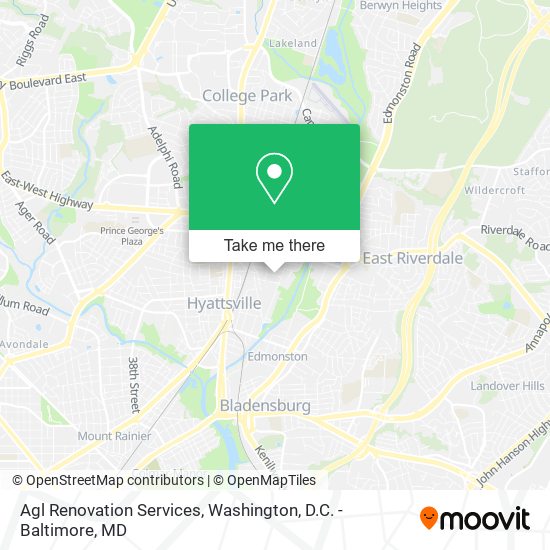 Agl Renovation Services map