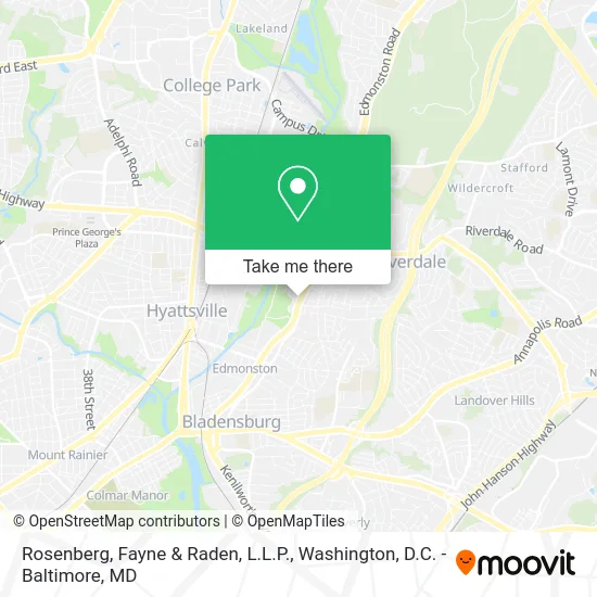 Rosenberg, Fayne & Raden, L.L.P. map