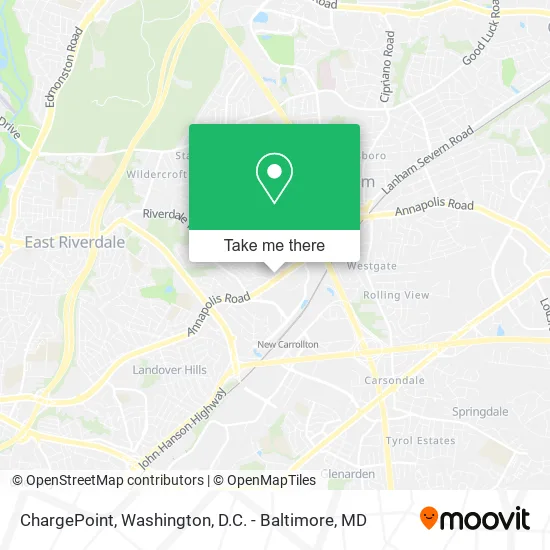 ChargePoint map