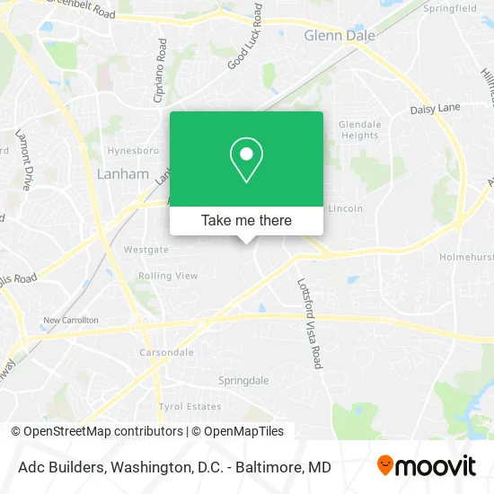 Adc Builders map