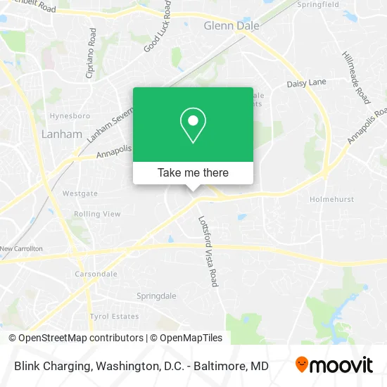 Mapa de Blink Charging