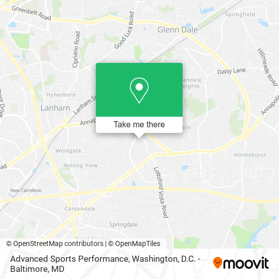 Mapa de Advanced Sports Performance