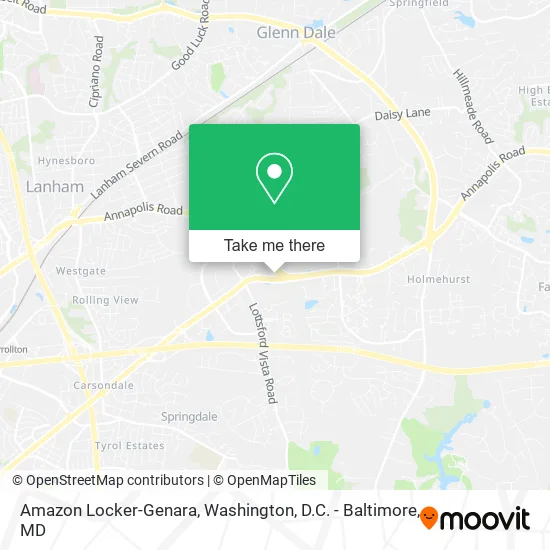 Amazon Locker-Genara map